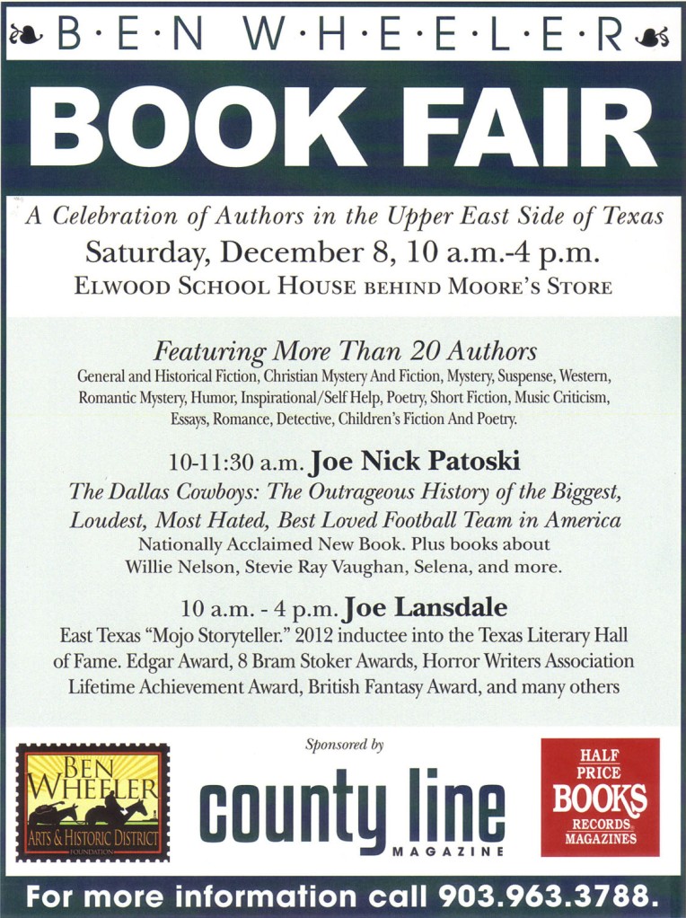 Ben Wheeler Book Fair 2012