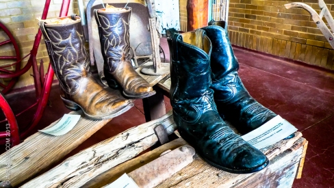 Handmade boots froom 1950s